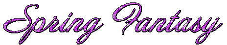 Animated.Spring.Fantasy.Text.Purple - Ücretsiz animasyonlu GIF