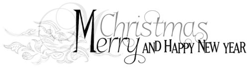 Merry Christmas.Happy New Year.Victoriabea - gratis png