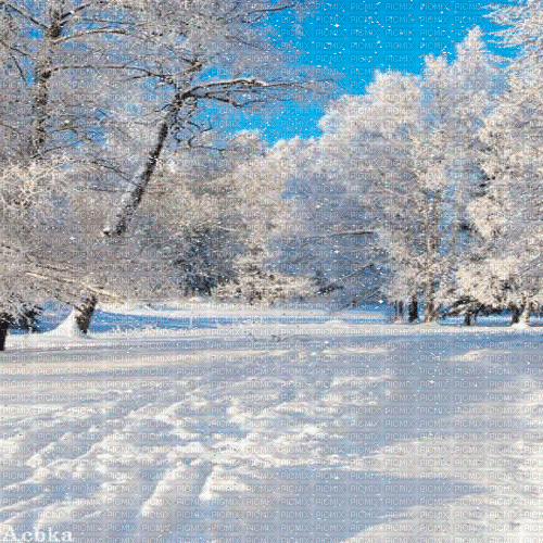 winter  background by nataliplus - 免费动画 GIF