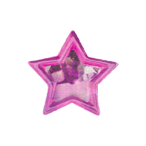 heart.stars.shape.pink.purple.étoile.rose.star - GIF animé gratuit