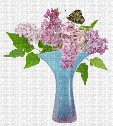 Lilac Bouquet - GIF animé gratuit