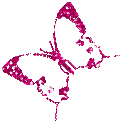 pink glitter butterfly - GIF animate gratis