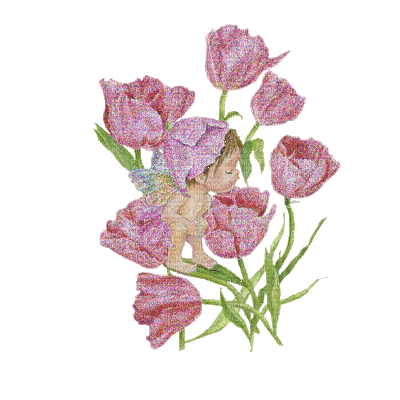 fleur violet.Cheyenne63 - Nemokamas animacinis gif