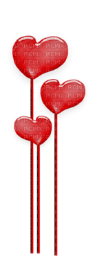 Kaz_Creations Red Scrap Deco Heart Love - PNG gratuit