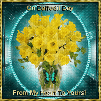 Daffodil day bp - Gratis geanimeerde GIF