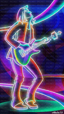 Rockero - Animovaný GIF zadarmo