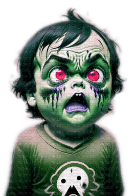 Green Zombie - ilmainen png