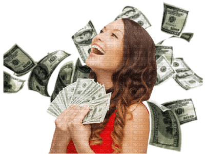 woman money bp - kostenlos png