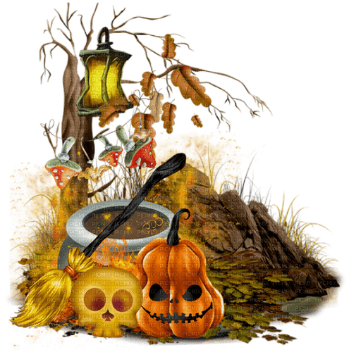 halloween deco by nataliplus - ücretsiz png