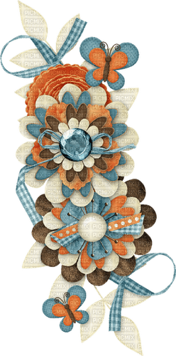 floral ornament  Bb2 - Free PNG