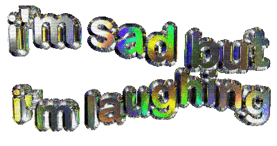 text sad laughing colorful letter deco friends family gif anime animated  animation tube, text , sad , laughing , colorful , letter , deco , friends  , family , gif , anime , animated , animation , tube - Free animated GIF -  PicMix