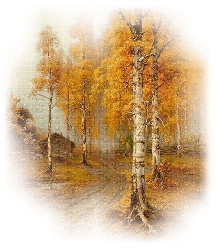jesienny krajobraz - фрее пнг