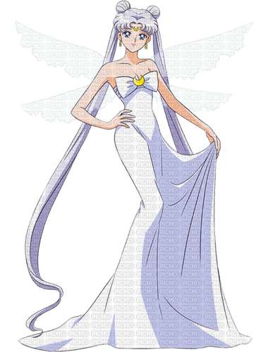 queen serenity by elizamio, sailor , moon , anime , girl - Free PNG - PicMix