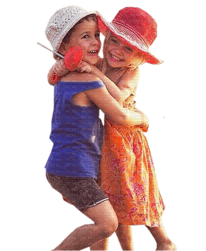 Children couple - Free PNG