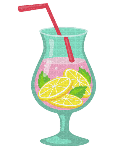 kikkapink deco cocktail summer - бесплатно png