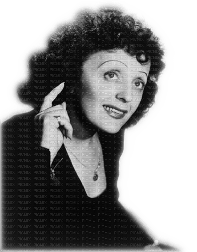 Rena Edith Piaf Sängerin Vintage - фрее пнг