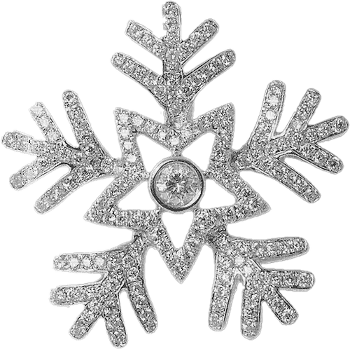 Snowflake.Silver - 免费PNG