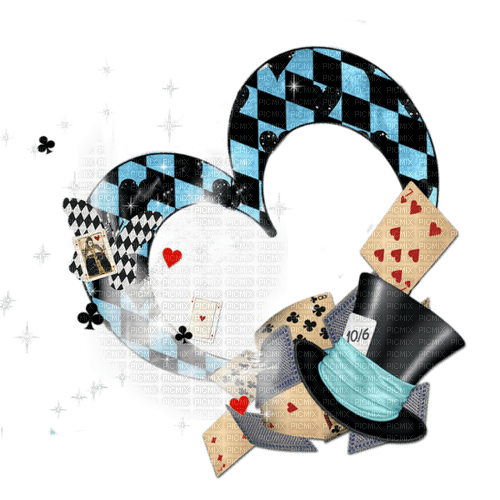 Playing cards.Naipes.Frame.Cadre.Victoriabea - gratis png