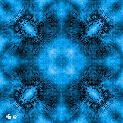 minou-background-fond-blue-animated - Gratis geanimeerde GIF