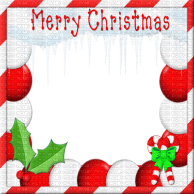 merry christmas frame cadre noel - бесплатно png