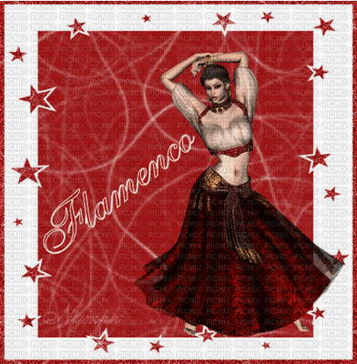 flamenco by EstrellaCristal - Nemokamas animacinis gif
