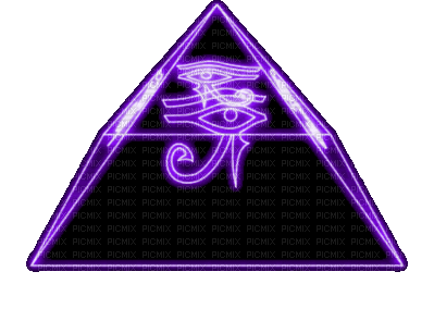 Pirámide de horus - GIF animado gratis