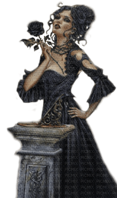 gothic woman nataliplus - Free PNG