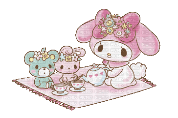 Hello kitty cute kawaii mignon pink, Карина - Ilmainen animoitu GIF