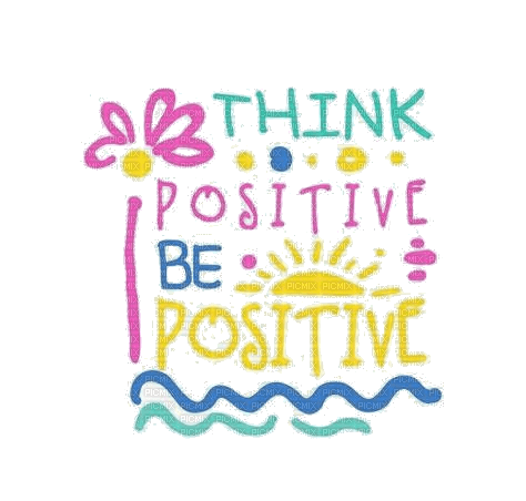 think positive - bezmaksas png