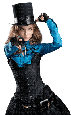 Steampunk Girl 4 - δωρεάν png