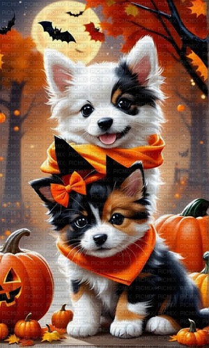 Halloween Dog - nemokama png
