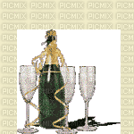 Champagne - Nemokamas animacinis gif