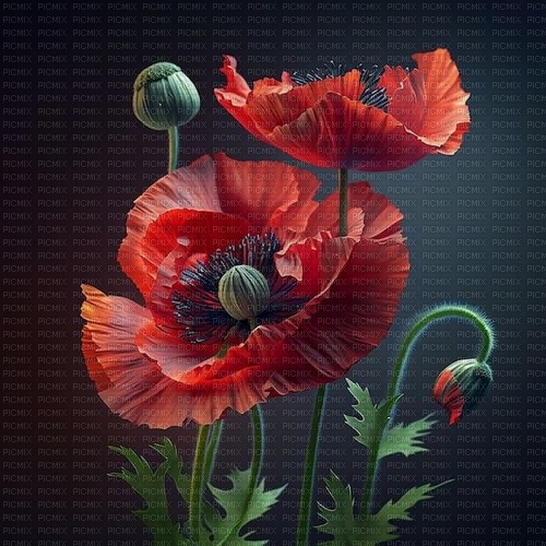 poppies - бесплатно png