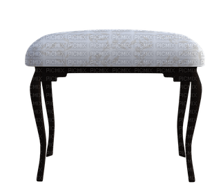 dressing table, kampauspöytä, rahi, footstool - 免费PNG