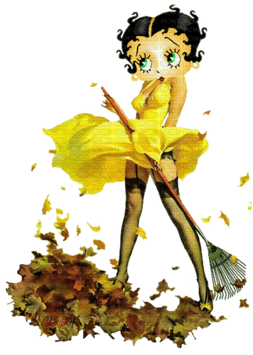 MMarcia gif Betty Boop - PNG gratuit