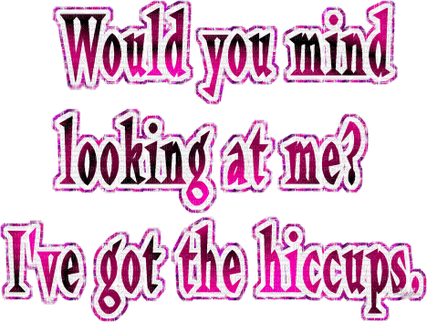would you mind looking at me? pink and black - GIF animate gratis