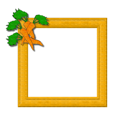 Small Yellow Frame - darmowe png