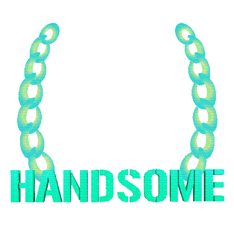 handsome necklace - GIF animé gratuit
