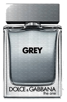 Grey Perfume bottle png - gratis png