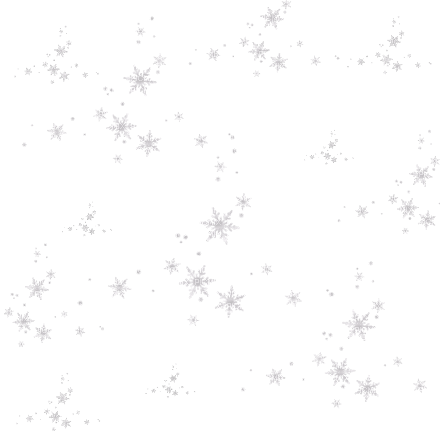 Snowflakes white snow winter deco [Basilslament] - darmowe png