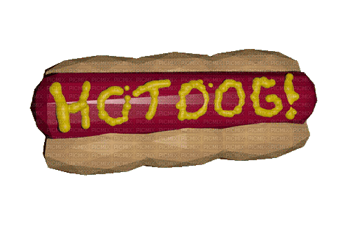 Hot Dog - Nemokamas animacinis gif