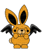 bat bunny - GIF animé gratuit
