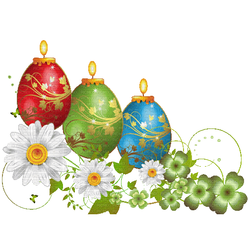 Easter/dekoration - Ilmainen animoitu GIF