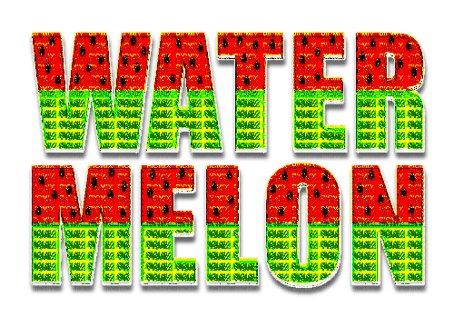 ♡§m3§♡ kawaii red summer text watermelon - Free PNG