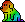 Pixel Rainbow Dog - Free animated GIF