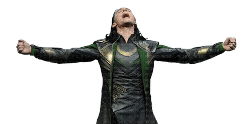 Yelling Loki - бесплатно png