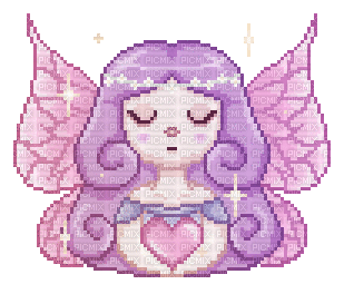 Purple Fairy (Pixelbitchh) - Бесплатный анимированный гифка