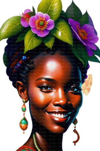 loly33 femme afrique - 無料png