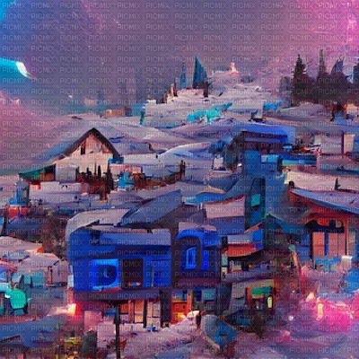 Winter Village - besplatni png