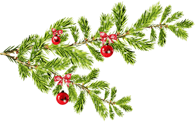 soave deco branch christmas winter ball pine - kostenlos png